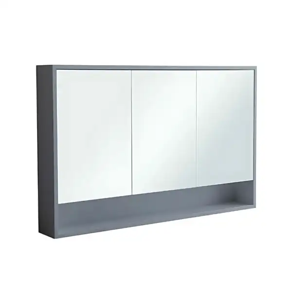 Ambiance Bathroom Mirror Cabinet with Storage - Triple Door