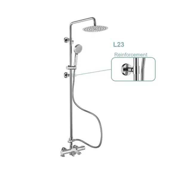 Exposed Valve Thermostatic Shower Kit L23