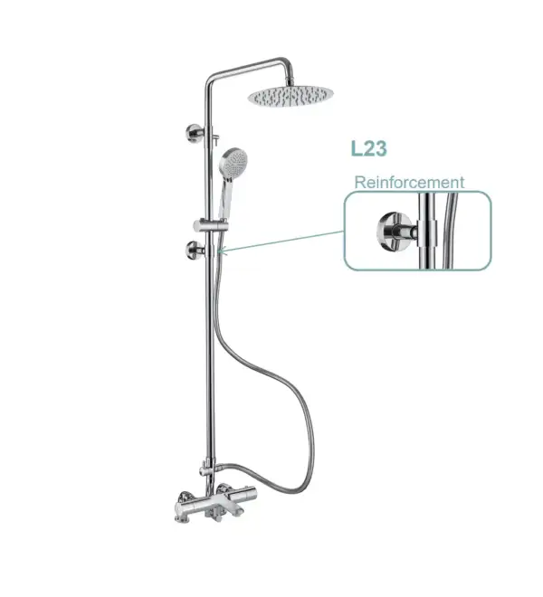 Exposed Valve Thermostatic Shower Kit L23