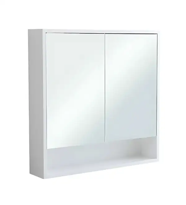 Ambiance Bathroom Mirror Cabinet with Storage - Double Door