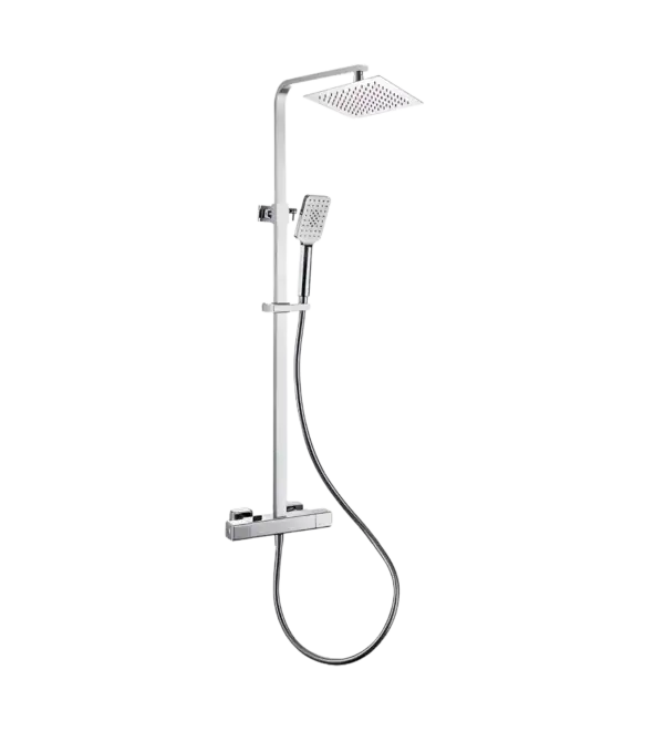 Soft Square Shower Kit with Ultra Slim Head R14