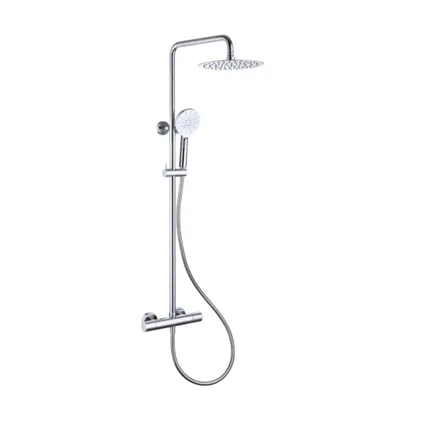 Round Thermostatic Shower Kit with Cool Touch VM15