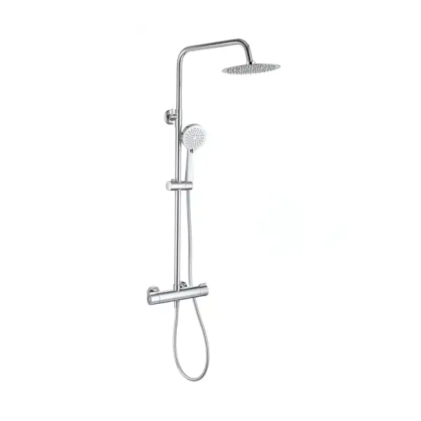 High-Flow Round Shower Mixer Kit VM307CR