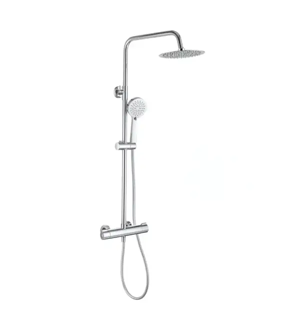 High-Flow Round Shower Mixer Kit VM307CR