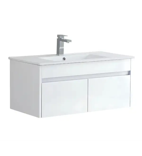 900mm Slimline Wall Unit and Basin