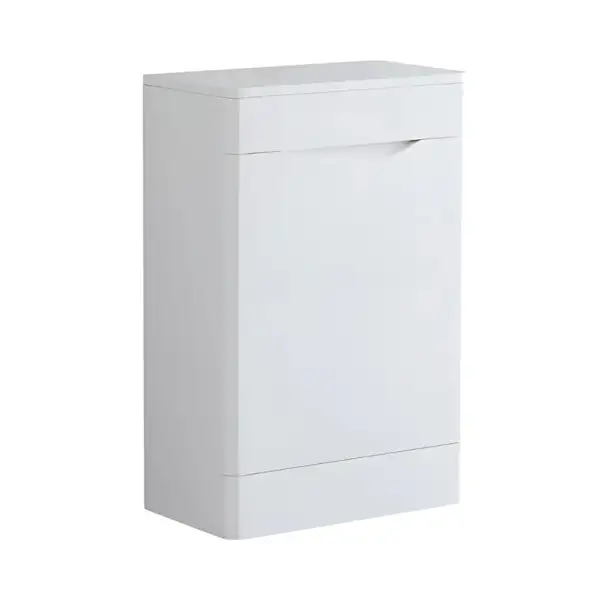 550mm Curved WC Storage Unit