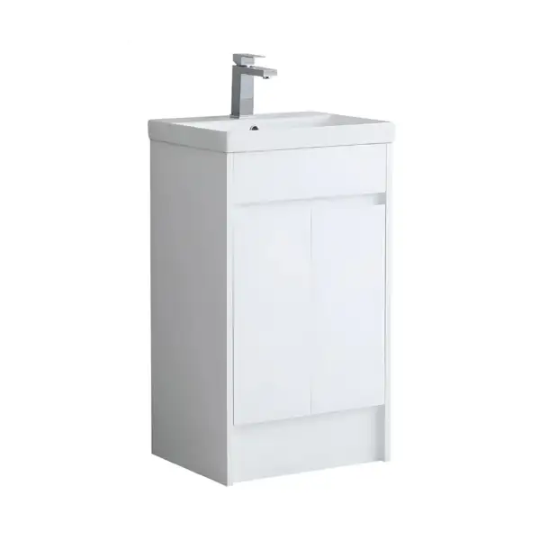 500mm Edge Bowl Floor Basin Unit