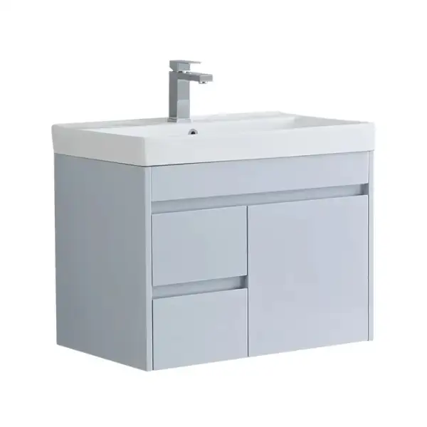 750mm Left-Hand Wall Basin Unit