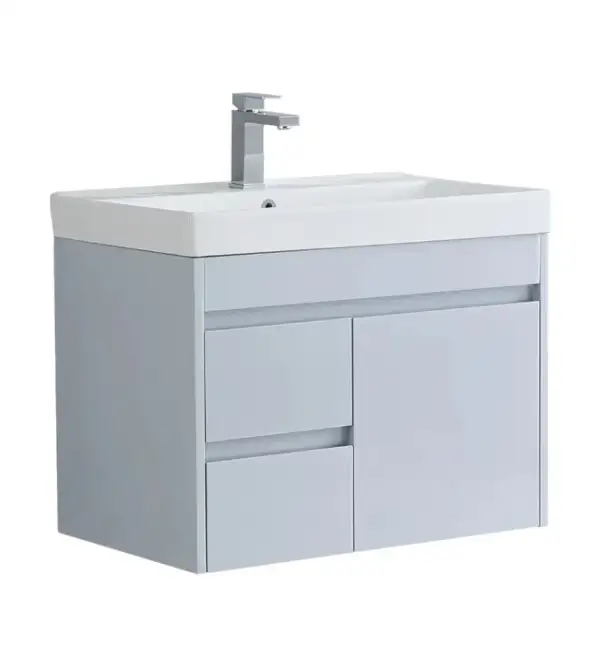 750mm Left-Hand Wall Basin Unit