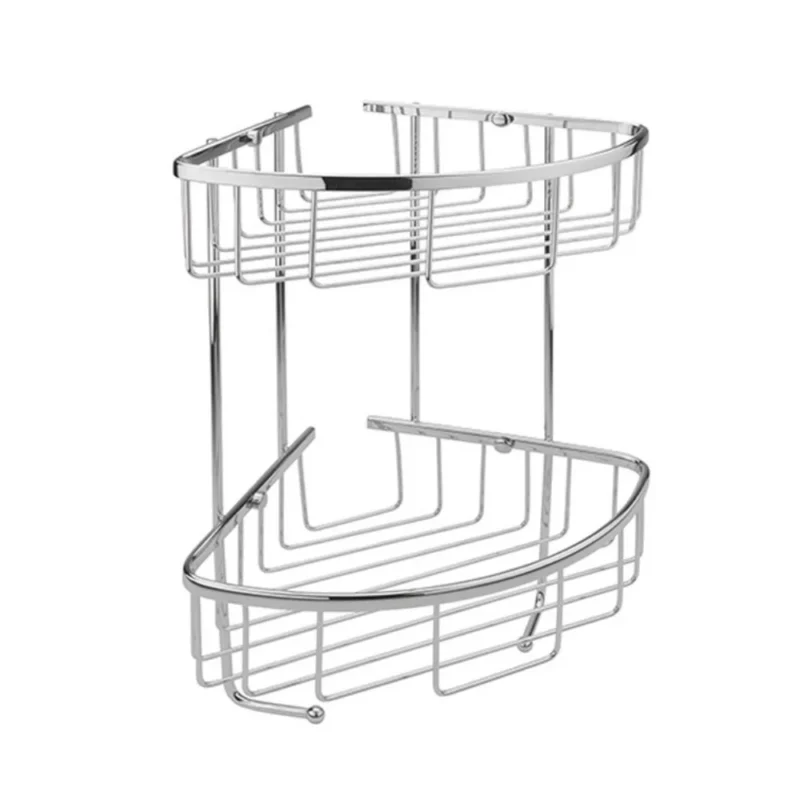 Averlo Brass Corner Cubicle Tidy