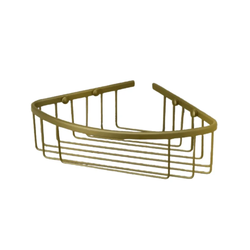 Averlo Corner Basket BRUSHED BRASS