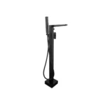 Crestilo Floor Mounted Bath Shower Black