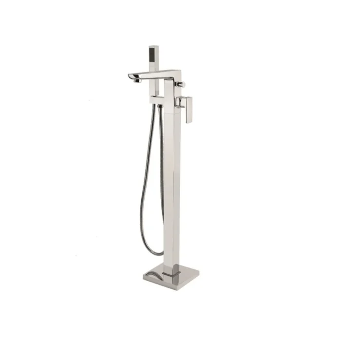 Crestilo Floor Mounted Bath Shower Chrome