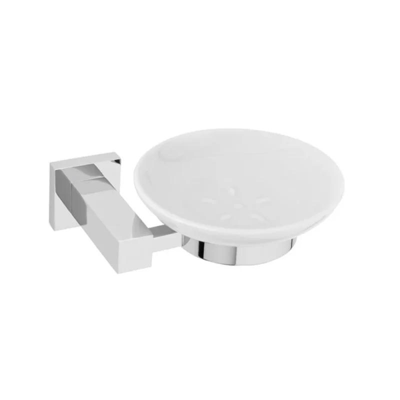 Nuvessa Ceramic Soap Dish Holder BLACK