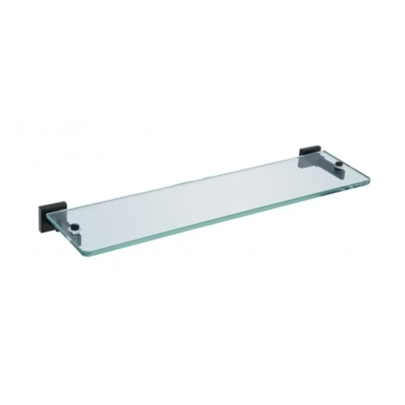 Nuvessa Glass Shelf BLACK