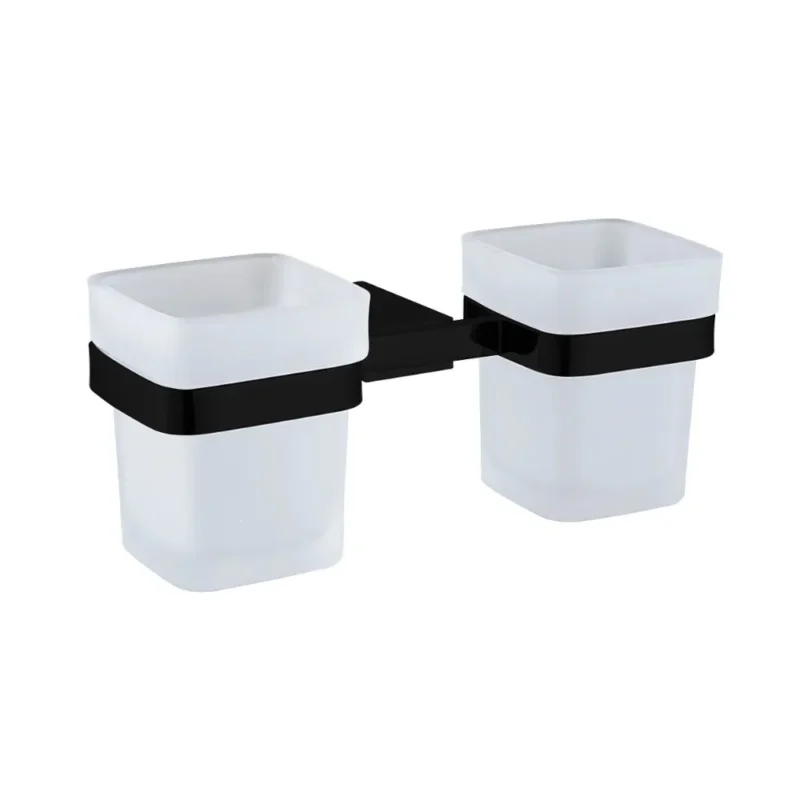 Vintora Double Glass Holder BLACK