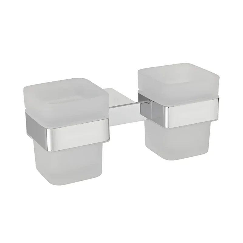 Vintora Double Glass Holder CHROME