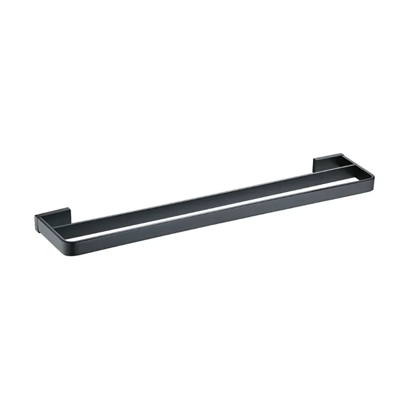 Vintora Double Towel Rail BLACK