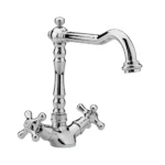 Aqualinor Monobloc Sink Mixer Chrome