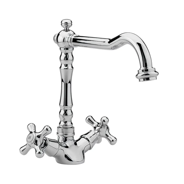 Aqualinor Monobloc Sink Mixer Chrome