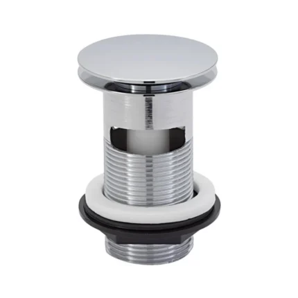 Avenza Sprung Dome Basin Waste Slotted Chrome