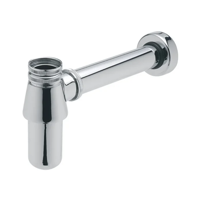 Bravino 1-1_4 Inch Bottle Trap & Extension Chrome