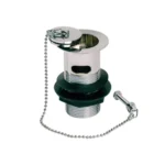 Bravino Basin Waste with Chain & Solid Plug Chrome