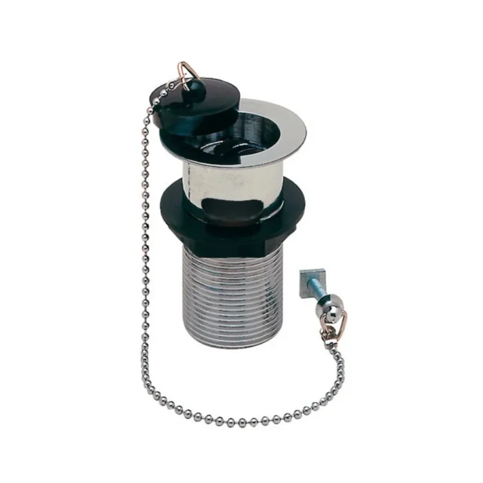 Bravino Basin Waste with Chain & Solid Poly Plug