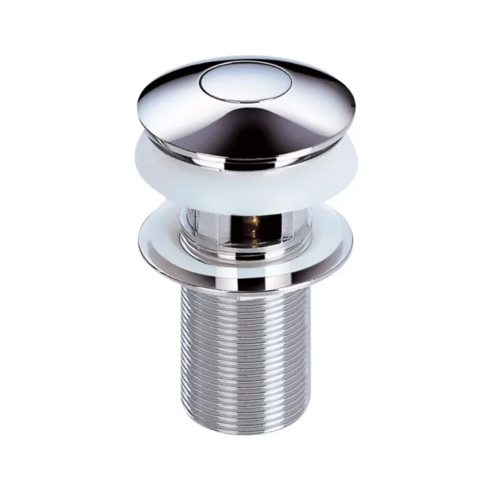 Bravino Centre Push Basin Waste Slotted Chrome