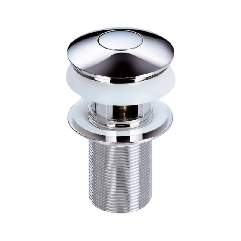 Bravino Centre Push Basin Waste Slotted Chrome