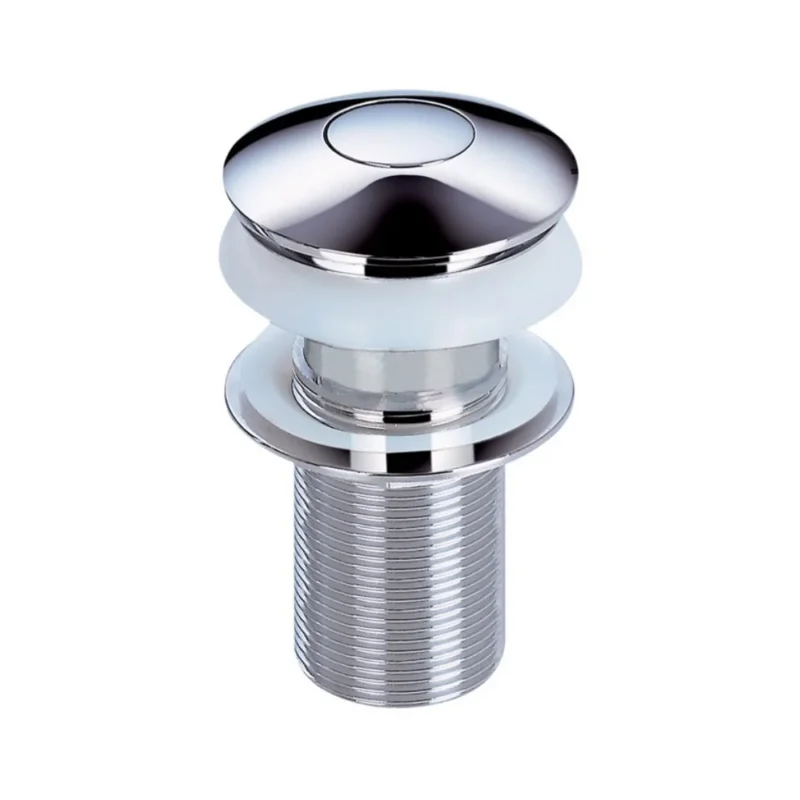 Bravino Centre Push Basin Waste Unslotted Chrome