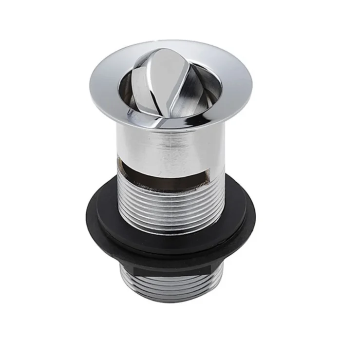 Bravino Flip Plug Basin Waste Slotted Chrome