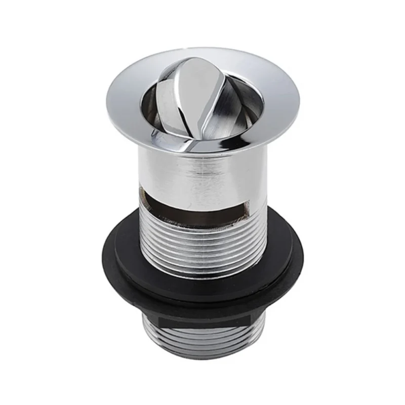 Bravino Flip Plug Basin Waste Slotted Chrome