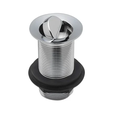 Bravino Flip Plug Basin Waste Unslotted Chrome