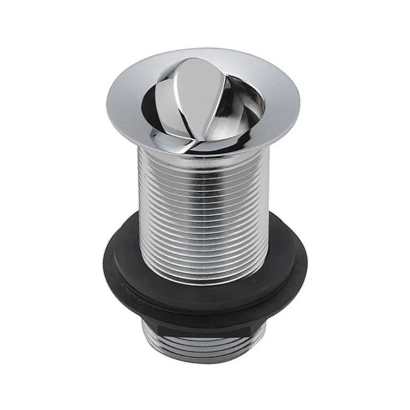 Bravino Flip Plug Basin Waste Unslotted Chrome