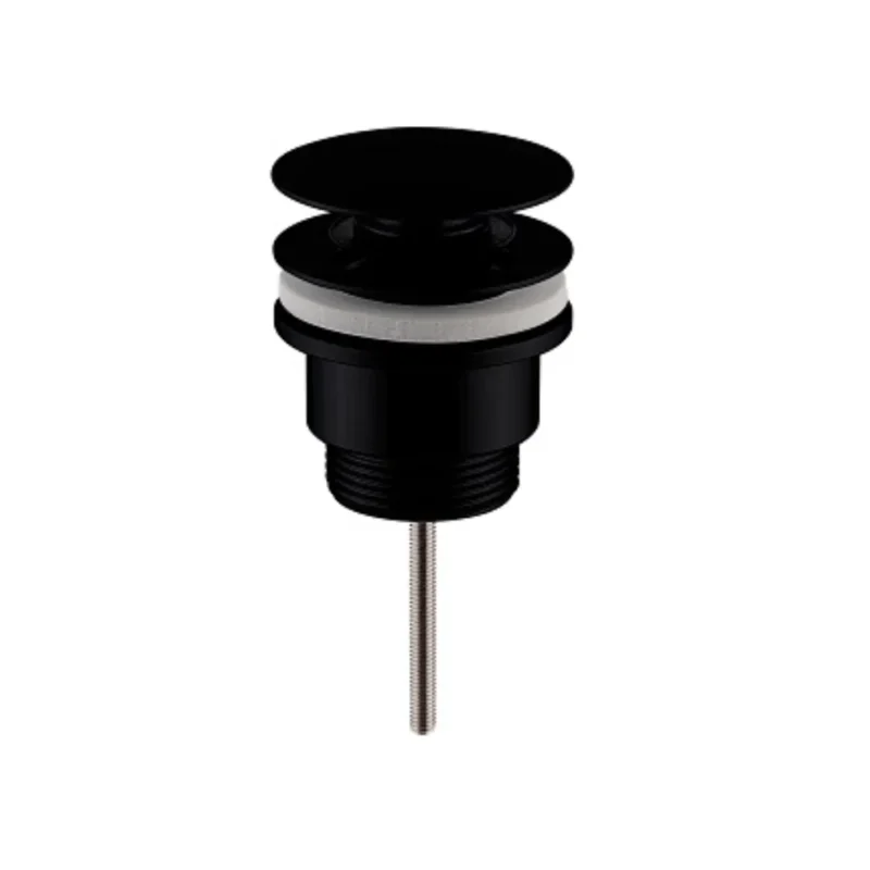 Bravino Universal Sprung Dome Basin Waste Black