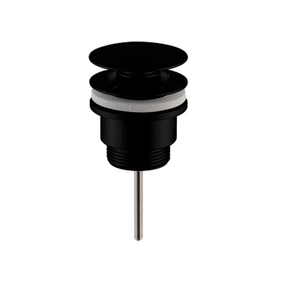 Bravino Universal Sprung Dome Basin Waste Black