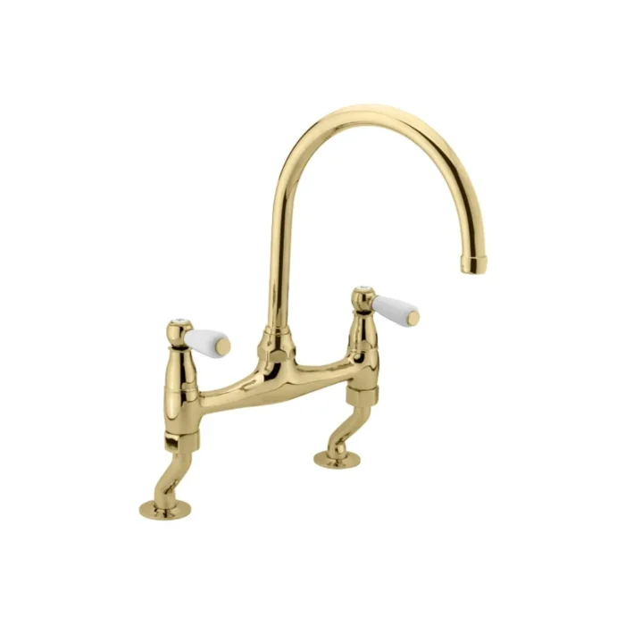 Cavento Lever Bridge Mixer Gold