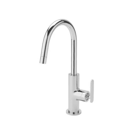 Cavola Curve Spout Side Lever Sink Mixer