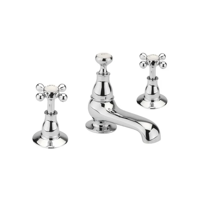 Dravona 3 Hole Basin Mixer with PUW