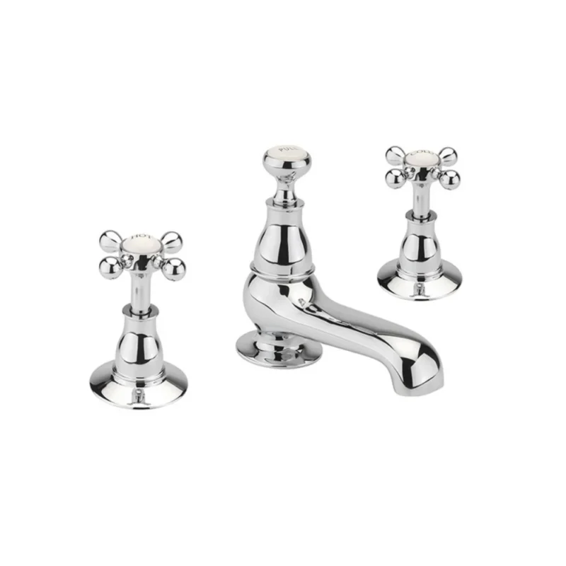 Dravona 3 Hole Basin Mixer with PUW
