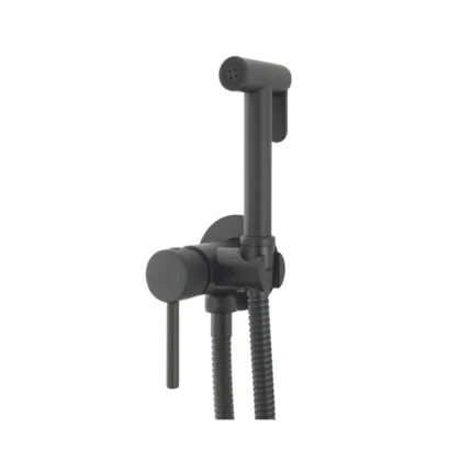 Elviro Manual Concealed Valve and Trigger Spray Handset Black