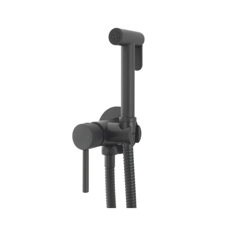 Elviro Manual Concealed Valve and Trigger Spray Handset Black