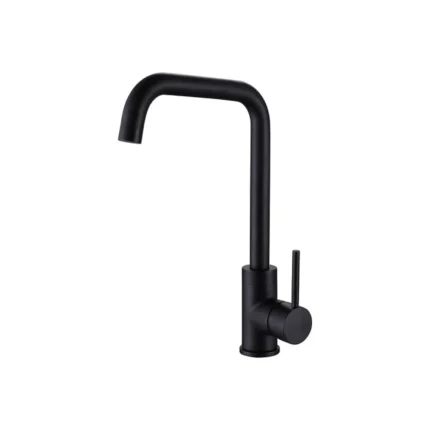 Nuvetra Side Lever Sink Mixer Black