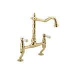 Revolta Lever Bridge Mixer Gold