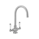 Revolta Lever Monobloc Sink Mixer Brushed Nickel