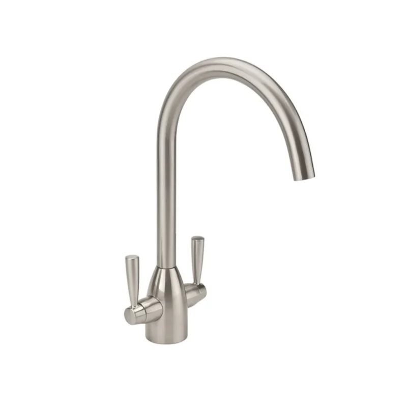Velcura Monobloc Sink Mixer Brushed Nickel