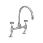 Volensa Lever Bridge Mixer Brushed Nickel