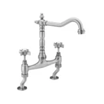 Zenvira Bridge Mixer Brushed Nickel