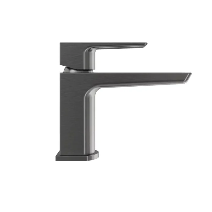 Brivanta Basin Mixer Tap Gunmetal Grey